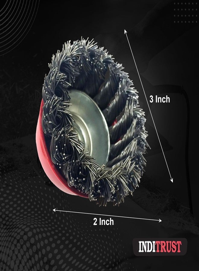 Inditrust مجموعة أدوات كهربائية ويدوية، تتضمن ملحقات جلاخة الزاوية من إنديترست، وأقراص قطع الخشب والرخام (مجموعة من 10 أدوات). - Image 4